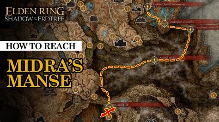How to Get to Midras Manse from Finger Ruins